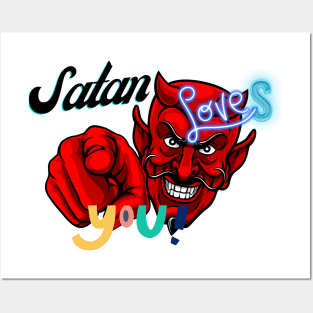 Satan LOVES YOU 80's and 90's Posters and Art